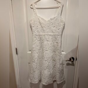 Lulu's Classic White Dress